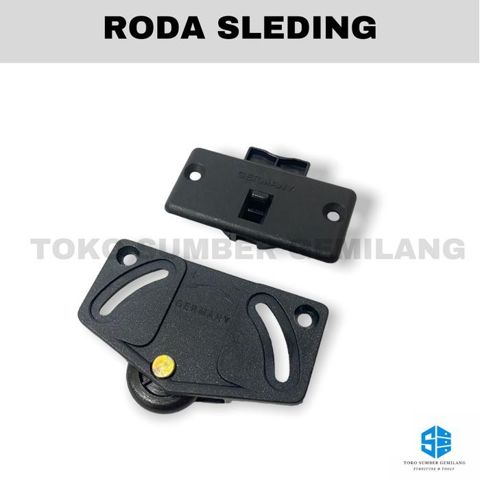 PREMIUM Roda Pintu Lemari / Roda Sliding / Rel Sliding Door 3595-AB Germany