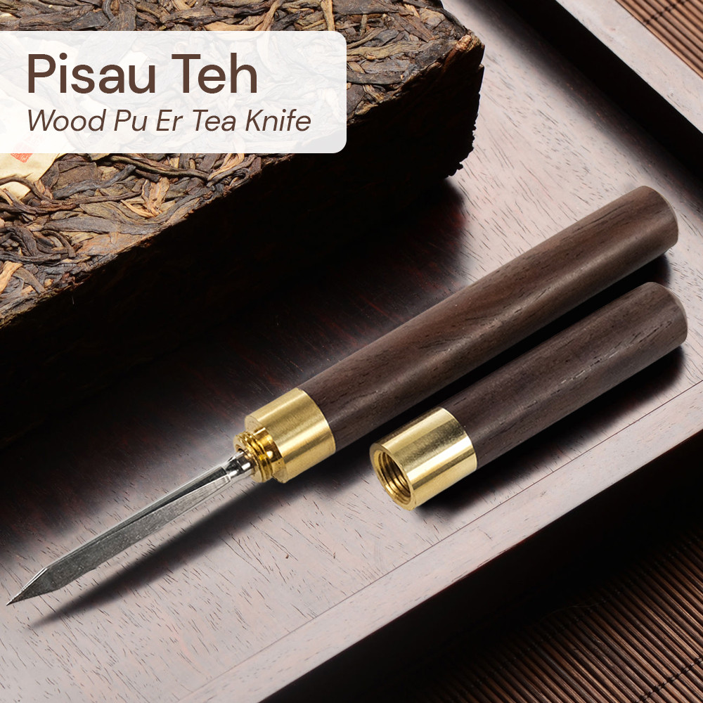 

Alat OEIN Pisau Teh Pu Er Tea Knife Wood Chinese Ceremony Style 4 - EA60CD Potong