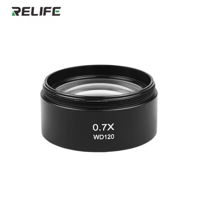 

Bricks - Lensa Mikroskop - Lens Microscope Relife M-21 Wd165 0,5X - M-22 Wd120 0.7X