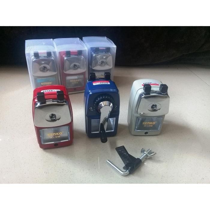 

Bricks - Rautan Serutan Pencil Meja Sharpener Table Plain Mini - Kenko A-5M