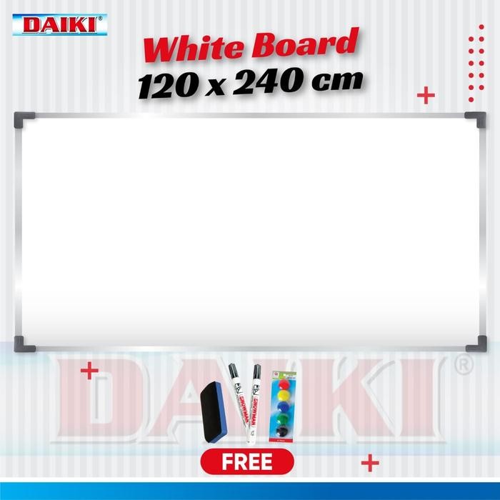 

Bricks - Whiteboard Daiki Magnetic Gantung Uk 120X240 Cm
