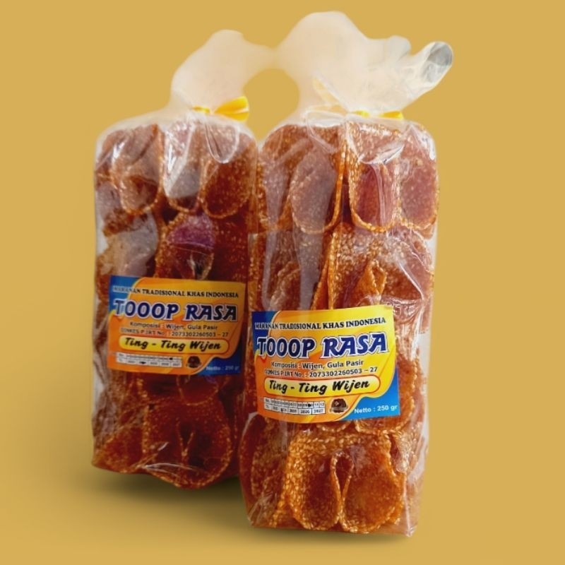 

Desyallshop Tingting Wijen Noga Wijen Khas Daerah Banyumas Oleh Oleh Khas Banyumas