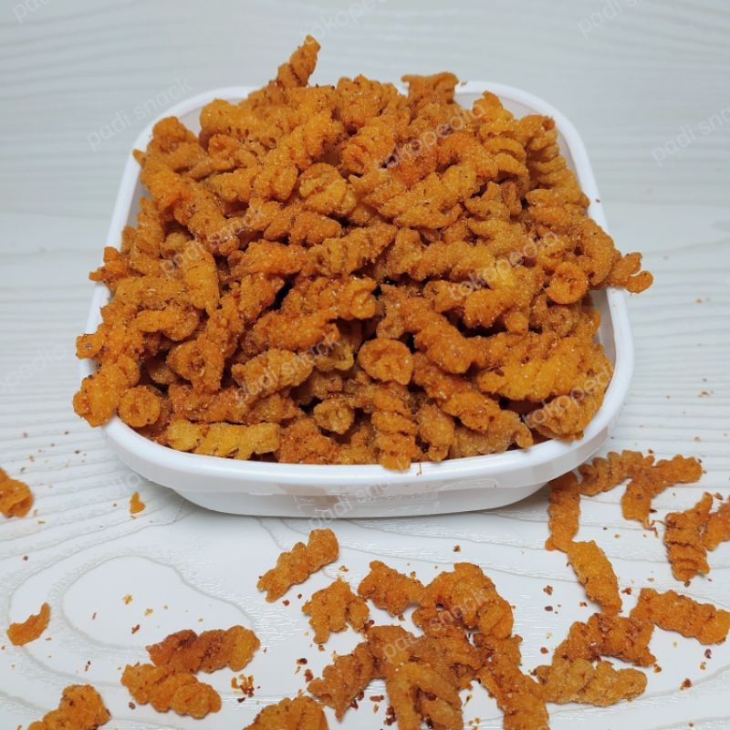 

Andrianbijaksana Makaroni Spiral Rasa Pedas 250Gr