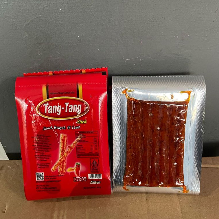 

Desyallshop 1 Pack Snack Cemilan Pedas Tang Tang (Isi 8 Pcs)