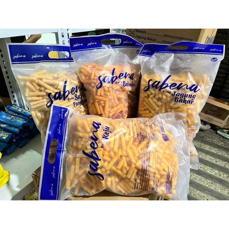 

Andrianbijaksana Snack Sabena Stick Gurih 340 Gram / Camilan Stick Gurih / Cemilan