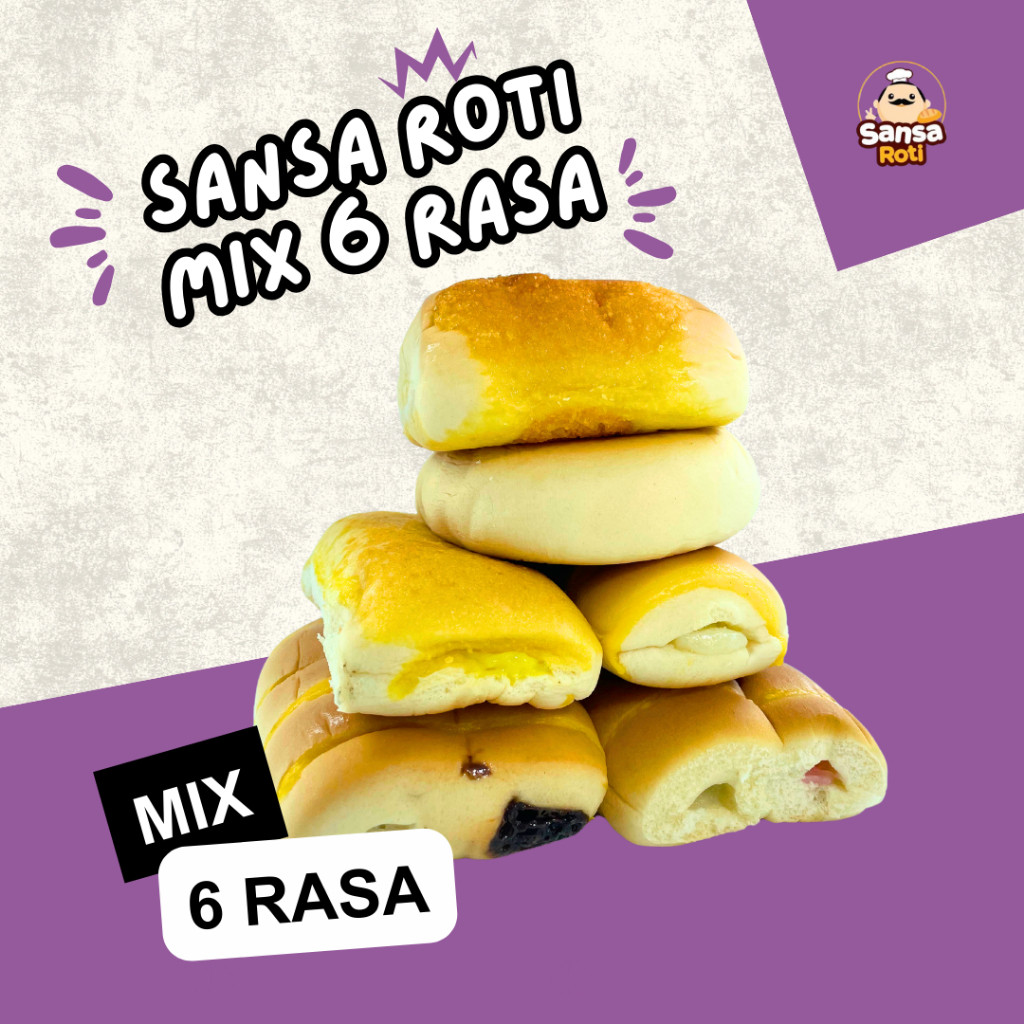 

Andrianbijaksana 6 Rasa Mix 15 Pcs Free 3 Pcs (18 Pcs) Rasa Coklat ,Keju, Vanila, Stroberi, Kacang