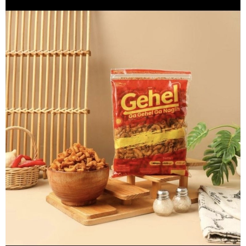 

Andrianbijaksana Macaroni Gehel 200Gr / Makanan Ringan Cemilan Pedas Food Snack