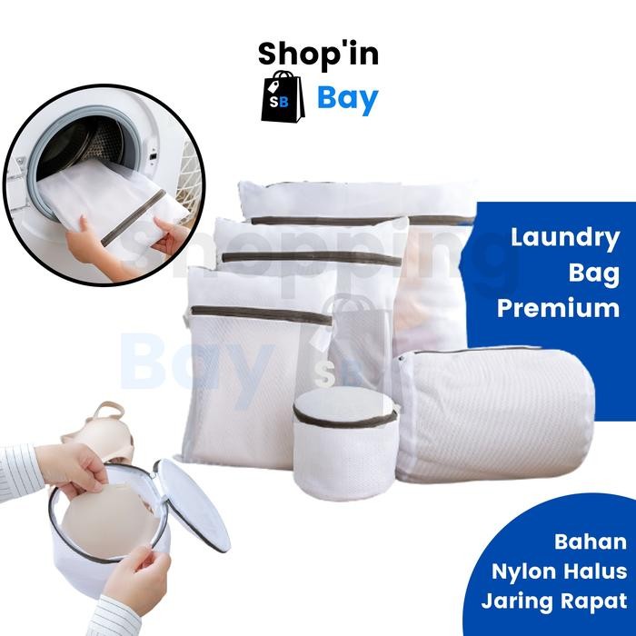 PREMIUM Jaring Laundry Bag Jaring Baju Kotor Kantong Jaring Bra Laundry Bag Washing bag Jaring