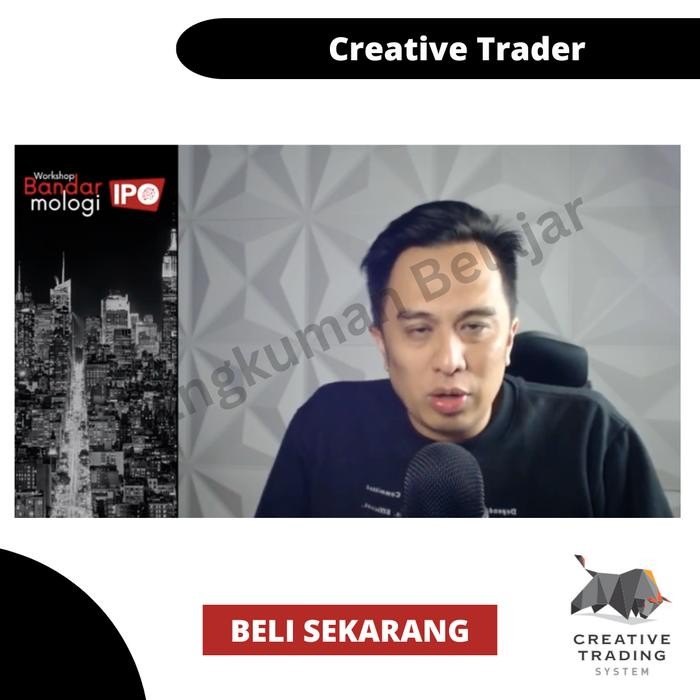 

TERLARIS KURSUS BANDARMOLOGY CREATIVE TRADER - SAHAM IPO BY ARGHA J KARO READY