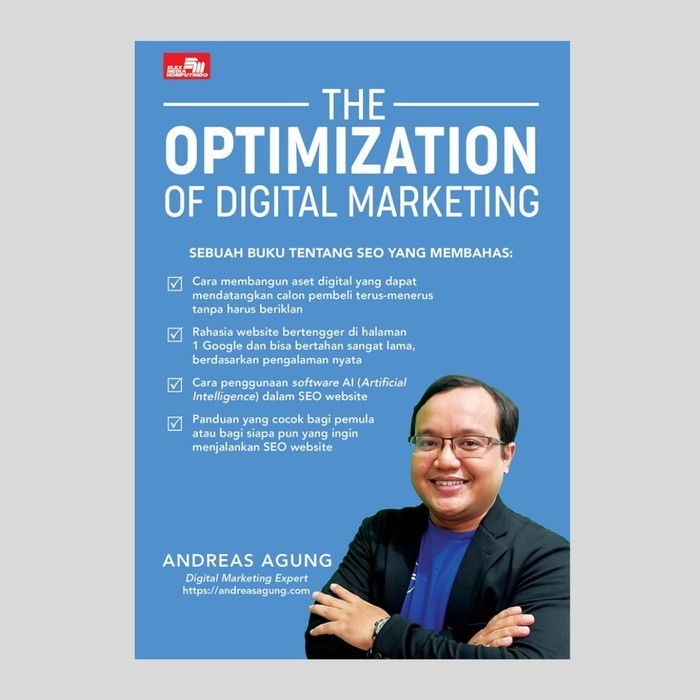 

PROMO BUKU THE OPTIMIZATION OF DIGITAL MARKETING - ANDREAS AGUNG READY