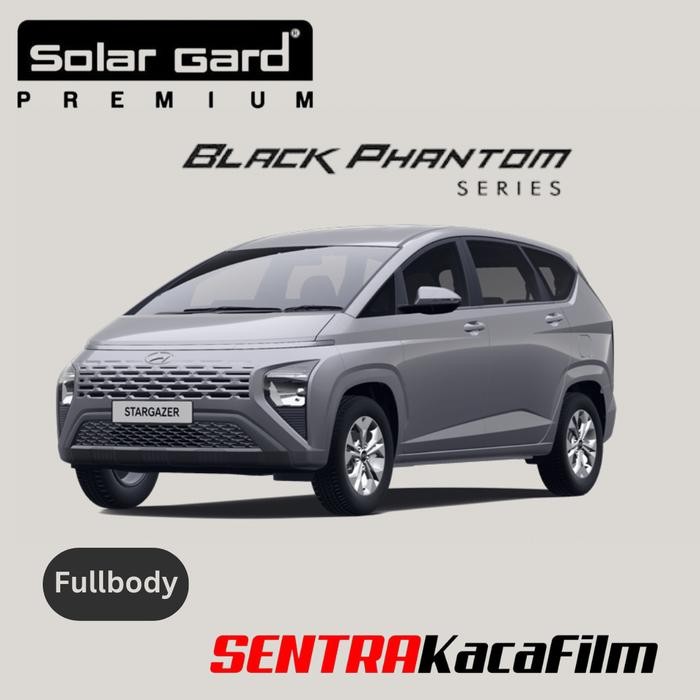 Stargazer Kaca Film Solar Gard Black Phantom