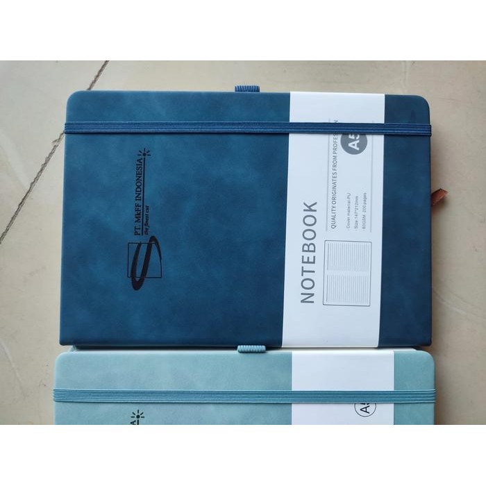 

[Khusus Grosir] Pocket Notebook Custom Nama Logo/ Notepad Strap Tali #Gratisongkir