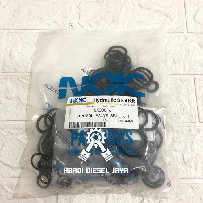 CONTROL VALVE SEAL KIT SK200-6 KOBELCO TERLARIS