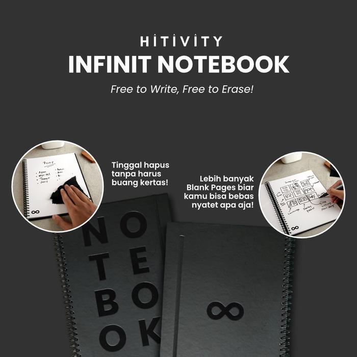 

Infinit Notebook Buku Catatan Polos Kosong Diary Book Planner Board #Gratisongkir