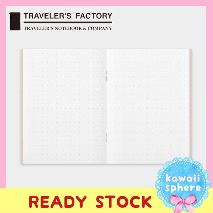 

Travelers Notebook Refill 014 Dot Grid Passport Size #Gratisongkir