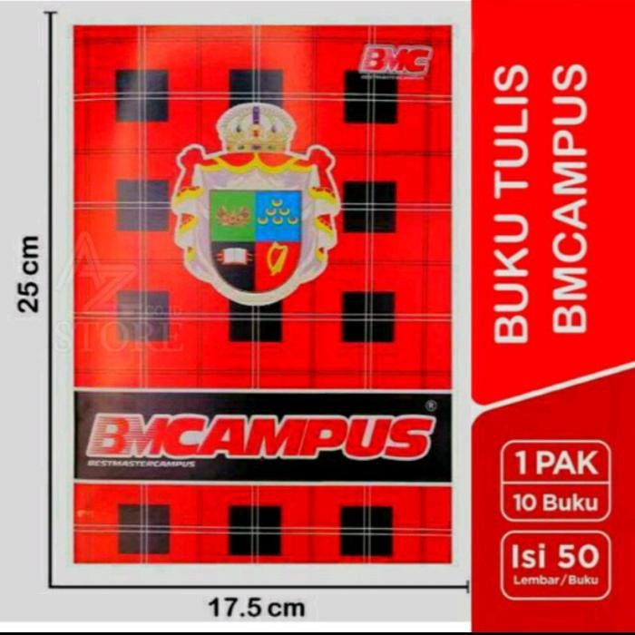 

Buku Bmc 50 Lembar 1 Pak Isi 10 Buku #Gratisongkir