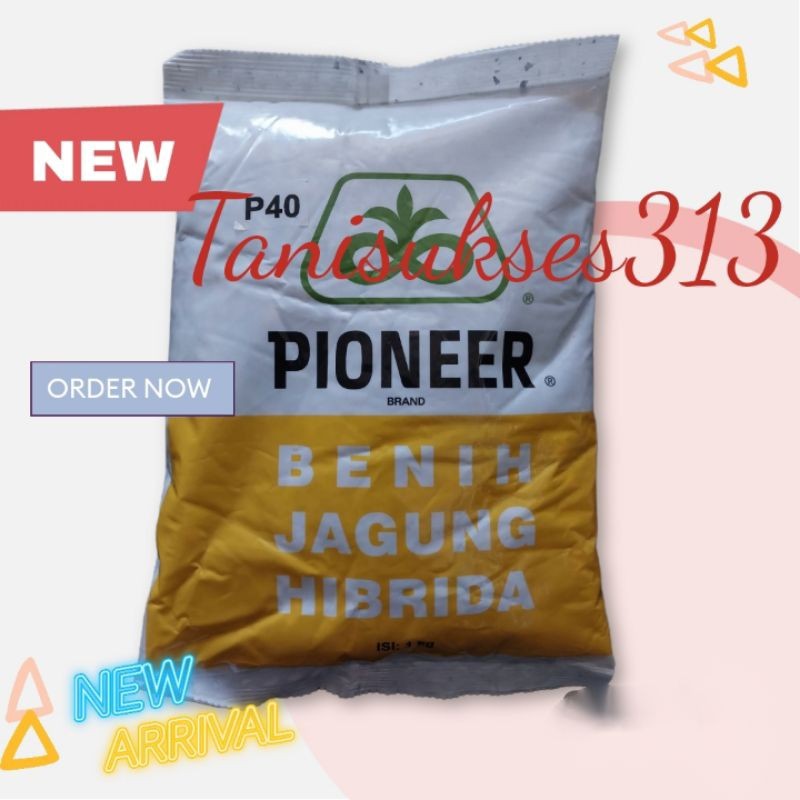 Pinan Shop Benih Jagung Pioner P40 1Kg Bibit Jagung Hibrida P40 1Kg Benih Jagung P35