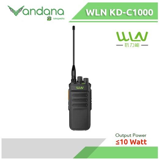 TERLARIS HT Handy Talkie WLN KD-C1000 KD C1000 UHF 10 Watt