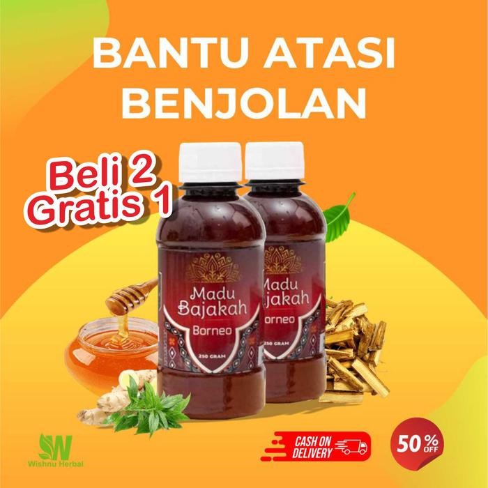 

Madu Bajakah Borneo Original - Bantu Atasi Benjolan - Beli 2 Gratis 1 Botol