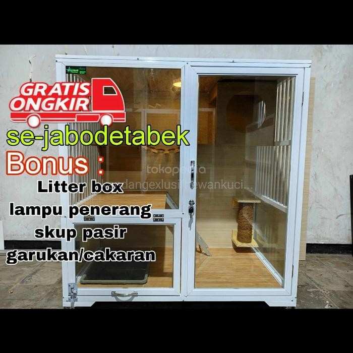 kandang kucing tingkat cat room