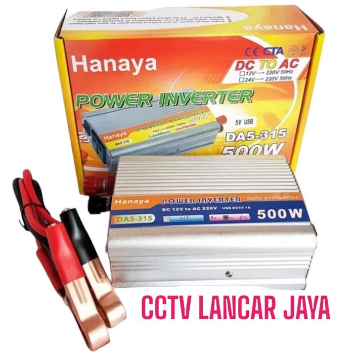Grosir Power Inverter Hanaya 500 Watt 500W 500Watt Perubah Arus Dari Dc Ke Ac