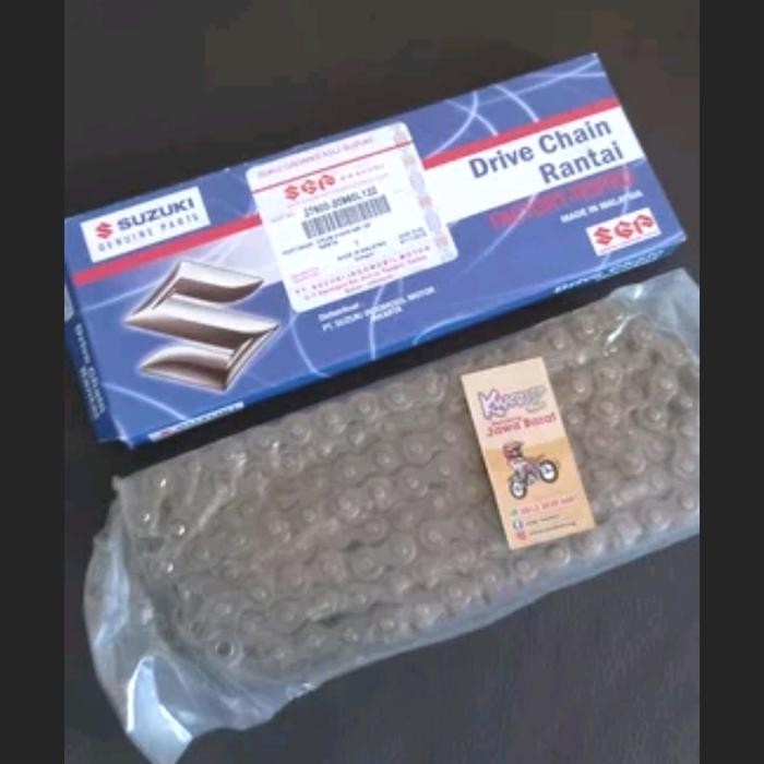 Readyy rantai Suzuki TS125 rante Suzuki Ts125 rantai gear belakang Suzuki Ts125 rantai gear Suzuki