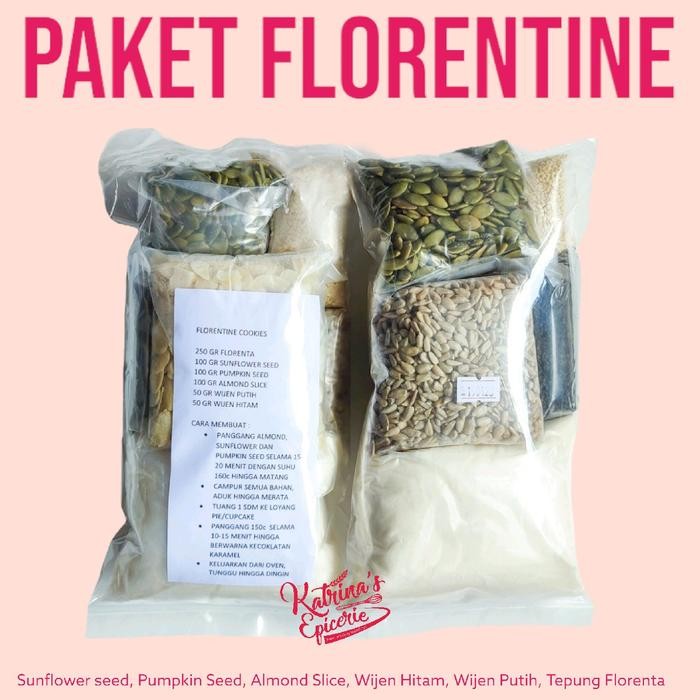 

Paket Premix Florentine Cookies