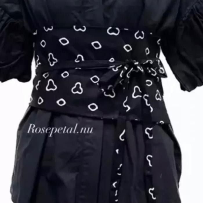 Obi belt TRIANGLE JUMBO / ikat pinggang obi belt bigsize segitiga / obibelt tenun jumputan