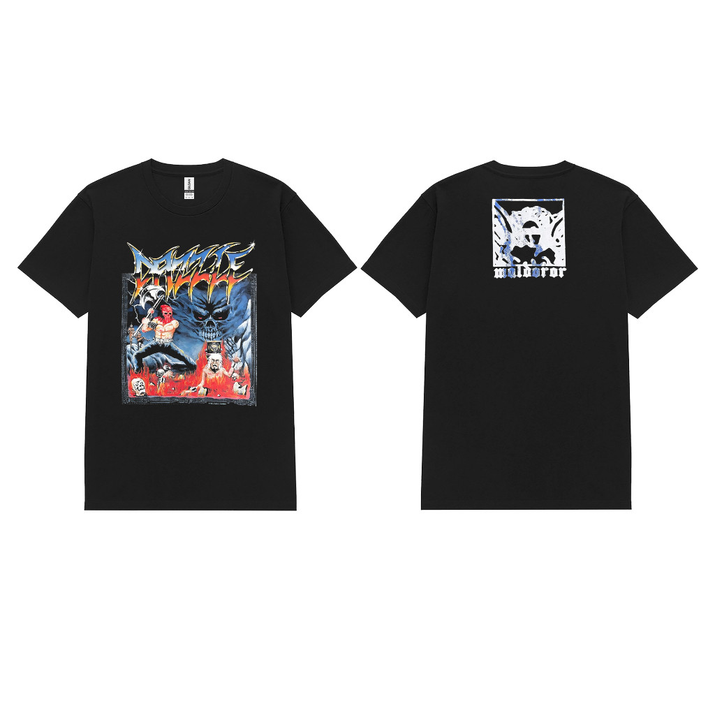 Rockermusic T-shirt band Dazzle - Self Titled Black by Maldoror Manifesto