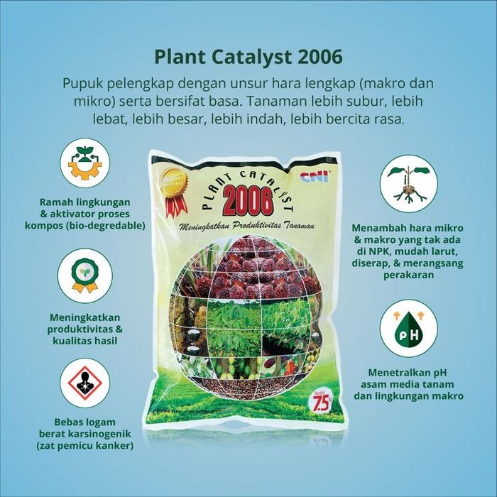 CNI Plant Catalyst 2006 7.5 kg Pupuk Tanaman