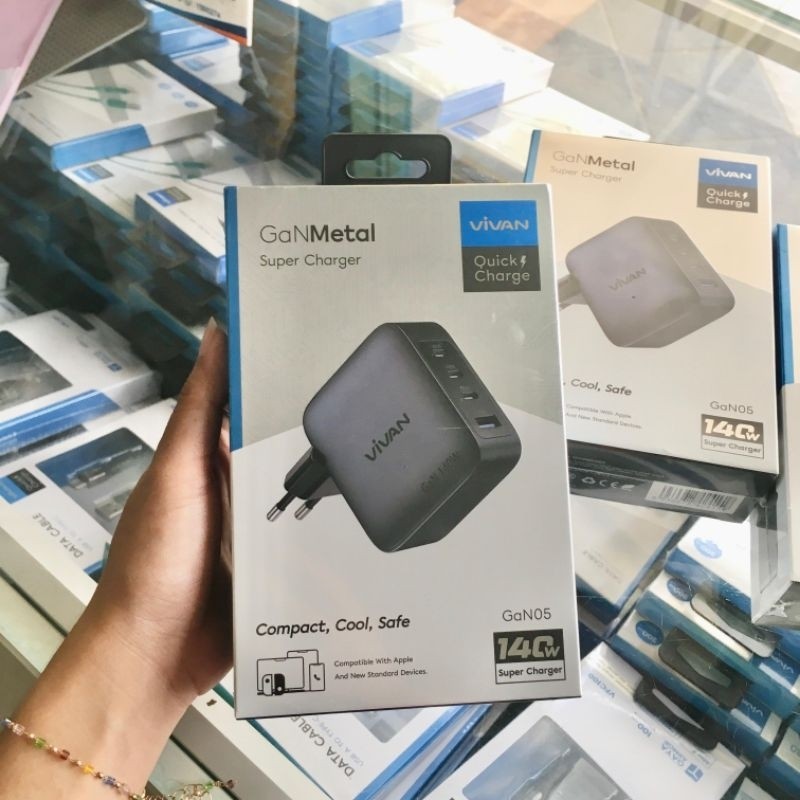 VIVAN GaN05 GaNMetal Super Charger 140W