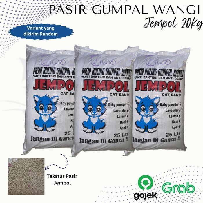 Pasir Gumpal Kucing 25Lt 25Lt 20Kg 20Kg