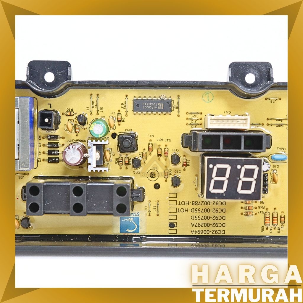 MODUL PCB MESIN CUCI SAMSUNG WA90F4 WA80V4 WA70V4 WA 90F4 WA 80V4 WA 70V4 WA 90 F4 WA 70 V4 - ASWIN