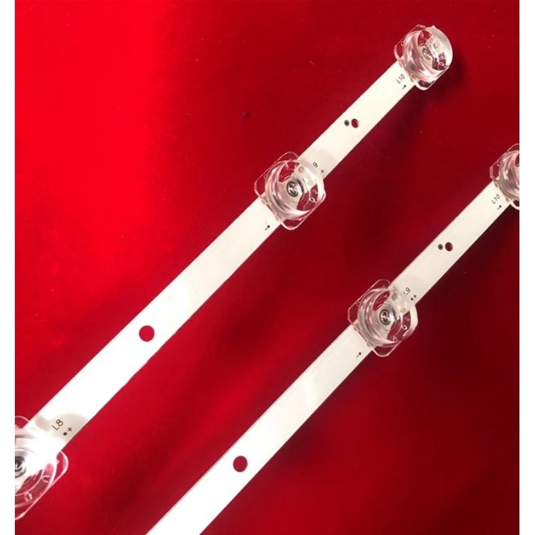LAMPU LED BL BACKLIGHT TCL TV 40 10LED 6V L40D3000B 40D3000B 40D3000A 40HR330 40B6 40B3 40D6