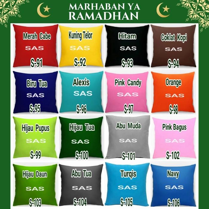 New sarung bantal sofa/kursi/cushion 40x40