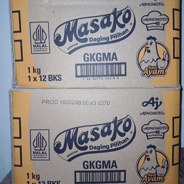 

Terbaru Masako Bumbu Kaldu Ayam 1 Kg Kartonan Ready