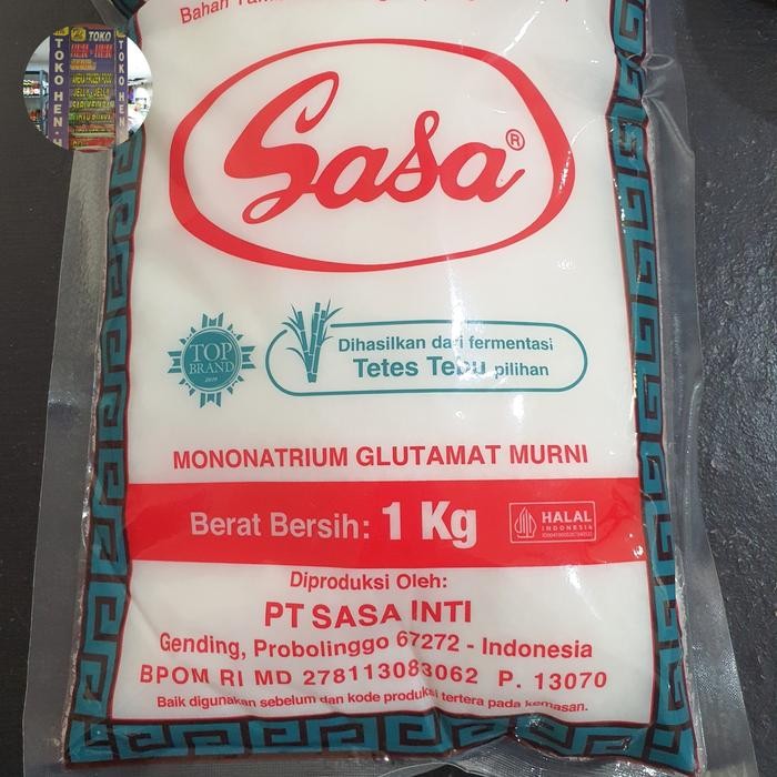 

Terbaru Penguat Rasa Sasa 1kg Mononatrium Glutamat / Mecin / Micin Halal Ready