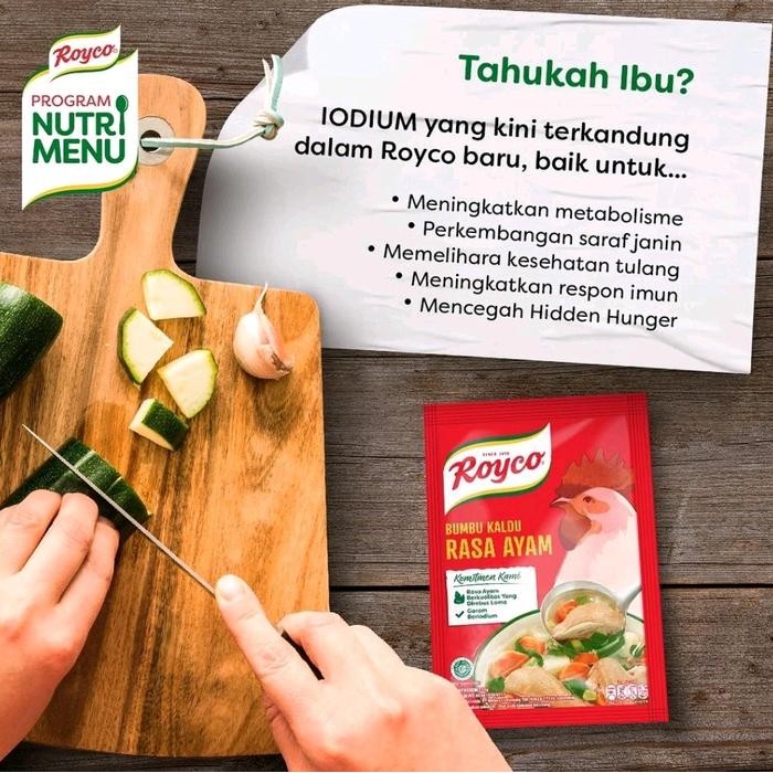

Terbaru Royco 8gram Ayam & sapi 1 Dus isi 576 sachet Penyedap masakan Enak Ready