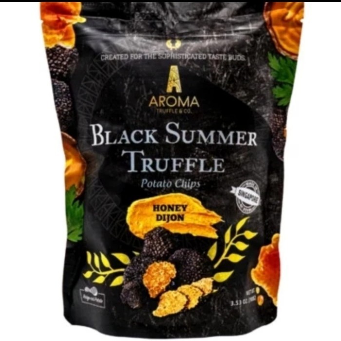 

New aroma black truffle potato chips honey Dijon 100gr Ready