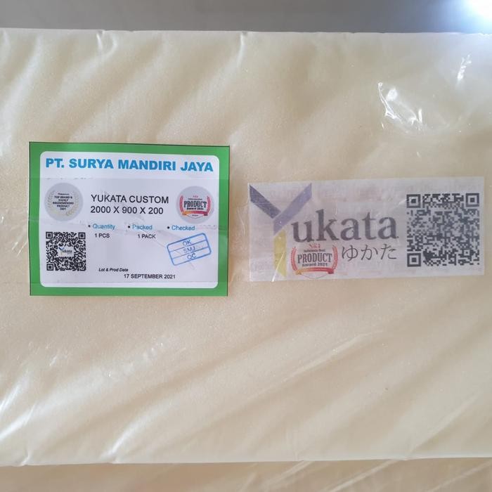 KASUR BUSA INOAC YUKATA ASLI UKURAN 180 X 200 X 20 CM