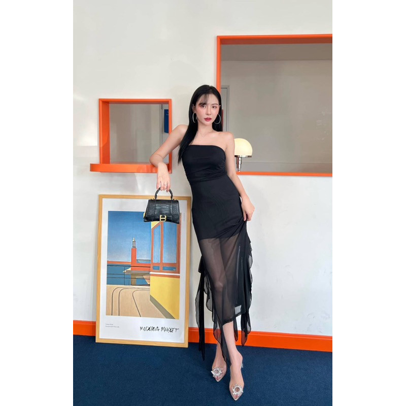 READY STOCK AMORA DRESS BANGKOK WE