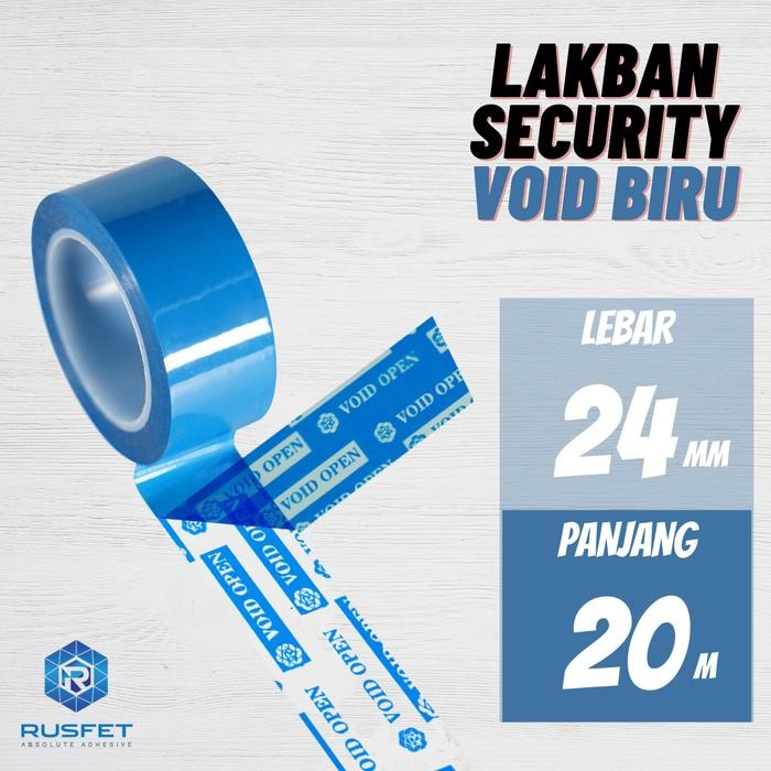 

LAKBAN SELOTIP ISOLASI SECURITY OPEN SEGEL VOID TAPE RUSFET