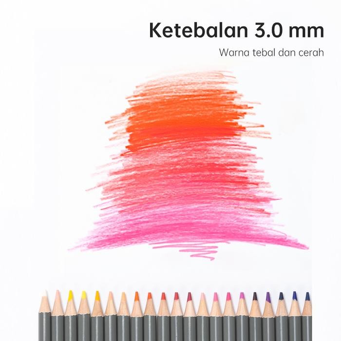 

Artemedia - Nusign Watercolor Pencil / Pensil Warna 48 72 Warna Kuas Cat Mewarnai