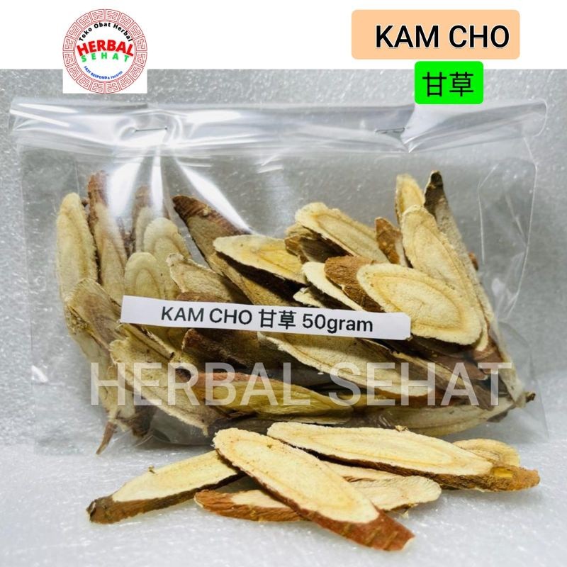 

Kam Cho Bing Gan Cao / Akar Manis / Licorice Root 50-100 gr PREMIUM