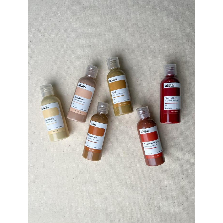 

Artemedia - Bartega Cat Akrilik Skin Tone Set - Isi 6 (Ukuran 60 Ml)