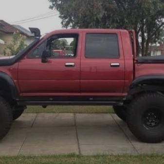 Snorkel plastik toyota hilux LN106