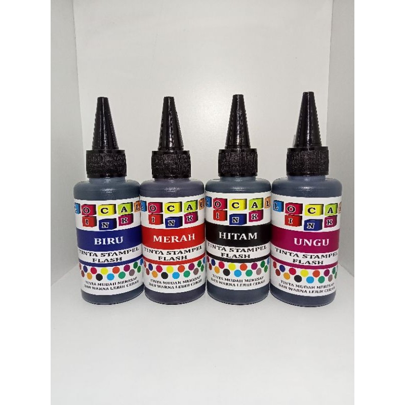 

TINTA STEMPEL FLASH OTOMATIS /Media Kertas100 Mili