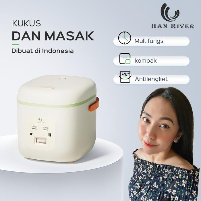 Ischasargita Live Exclusive Han River Hrrc04-03 Rice Cooker Magiccom Portable/ Rice Cooker Mini