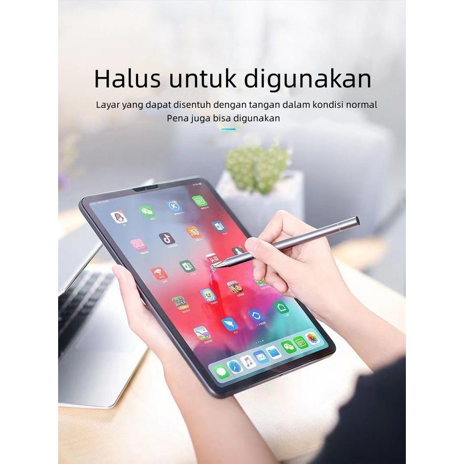 JTTOP" PULPEN HP PEN STYLUS LAYAR SENTUH LANCIP RUNCING ANDROID TABLET IPHONE