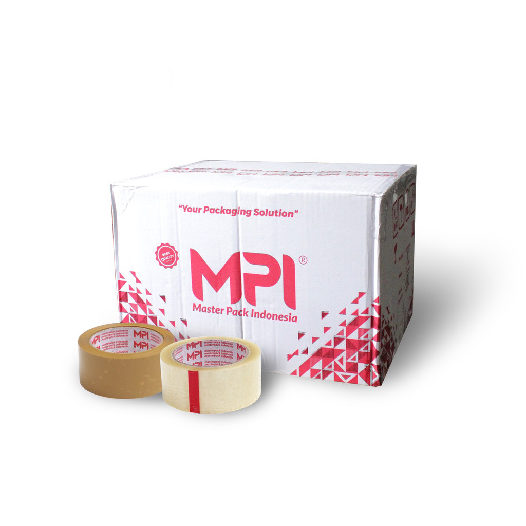 

1 DUS / 72 PCS - Lakban Bening 100 Yard - Lakban MPI 45 mm x 100 yard